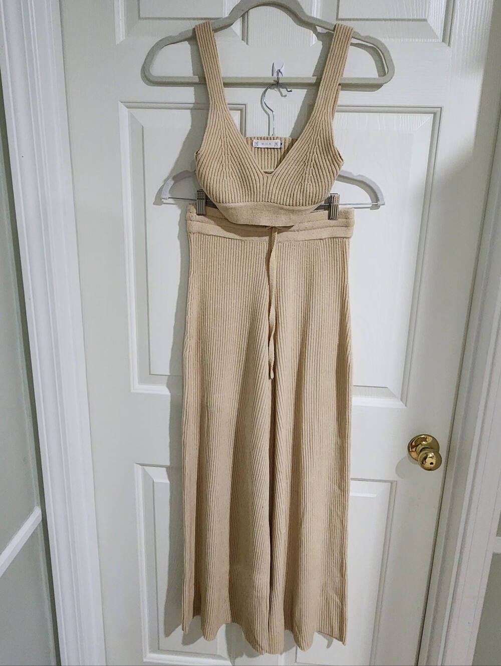 Mila The Label Organic Fabric Ribbed Set